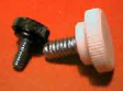 (101) 1/4" Press-Loc Round Thumb Knob, 3/4" Head OD X 5/16" Head Height