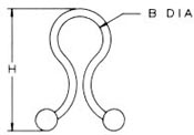 (10) 1/8" EZ Twist Lock Nylon